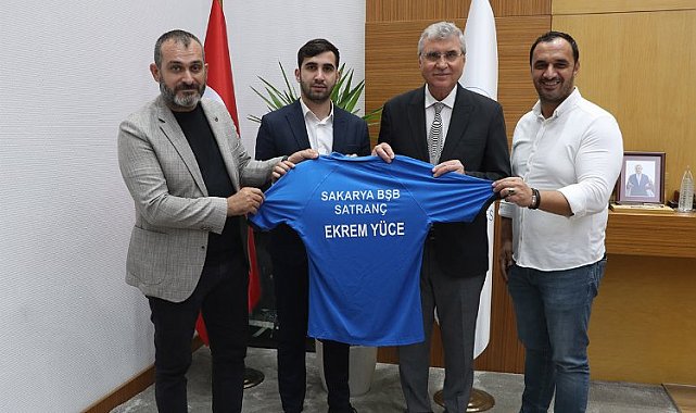 Sakaryalı Avrupa şampiyonuna Başkan Yüce'den tebrik