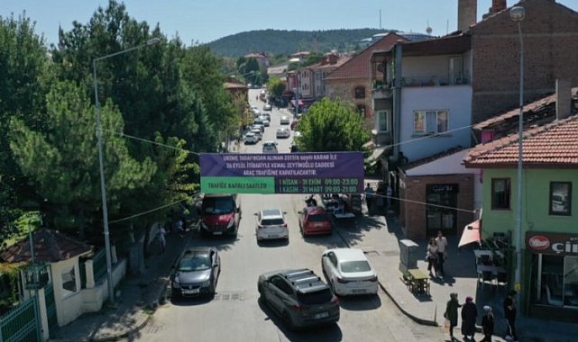 Tarihi bölgede yaya dönemi başladı