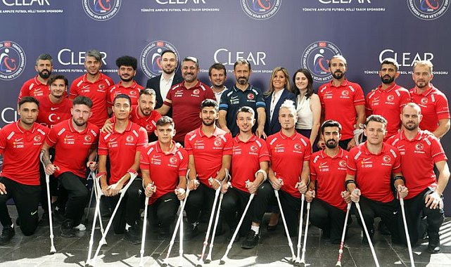 Türkiye Ampute Futbol Milli'ye 'Clear' sponsor oldu