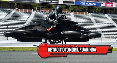 Uçan motosiklet ABD'de Tanıtıldı