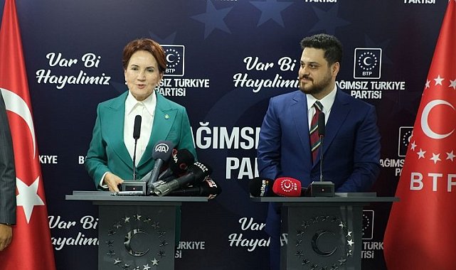 Akşener altılı masaya BTP teklifiyle gidecek