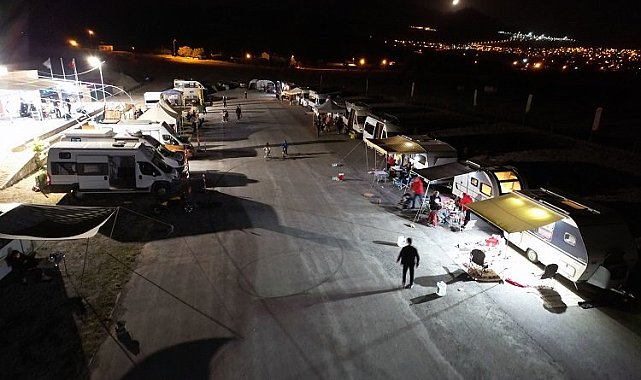 Ali Dağı'nda kamp ve karavan keyfi