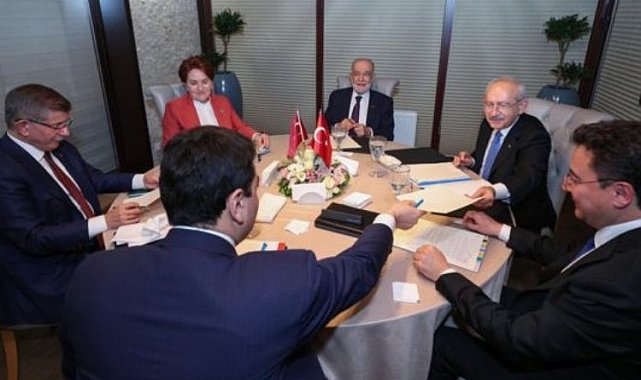 Altılı masada ikinci tur görüşmeleri başlıyor