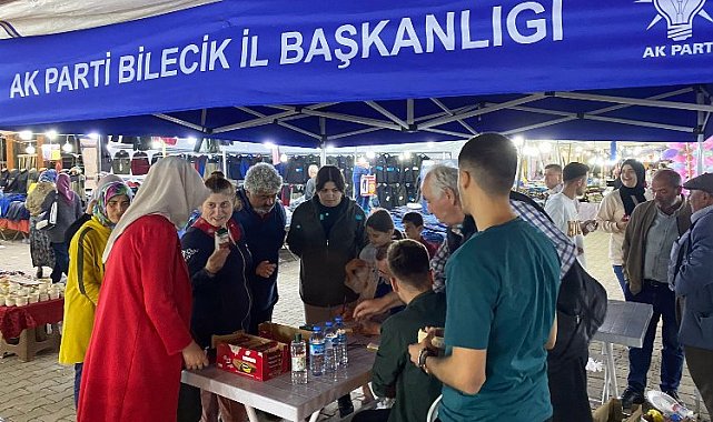 Bilecik Pazaryeri'nde AK Parti yeni üyeler kazandı