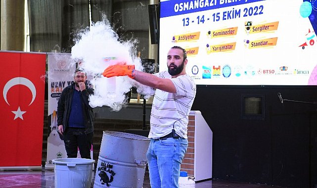 Bursa Osmangazi'den 'Uzay Yolculuğu'na ev sahipliği