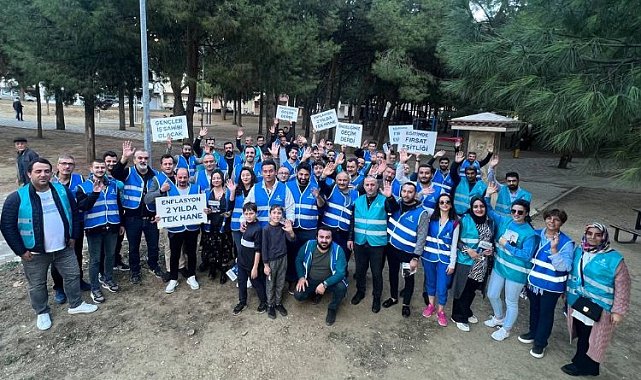 Bursa sokaklarında 'mavi yelekliler' ses getirdi