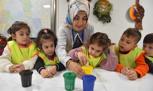 Bursa Yıldırım'da çocuklara çevre bilinci