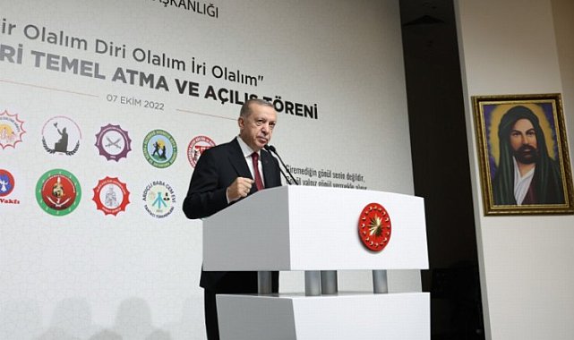 Cumhurbaşkanı Erdoğan'dan Cemevlerine İstanbul'dan toplu temel