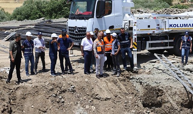 Diyarbakır Hani'de atıksu arıtma çalışmalar hızlandı
