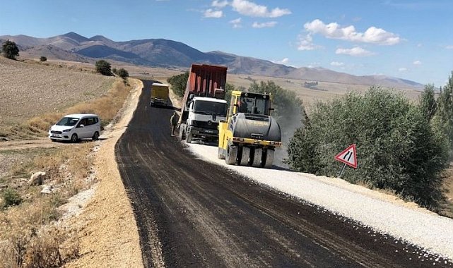Eskişehir kırsal yollarına neşter