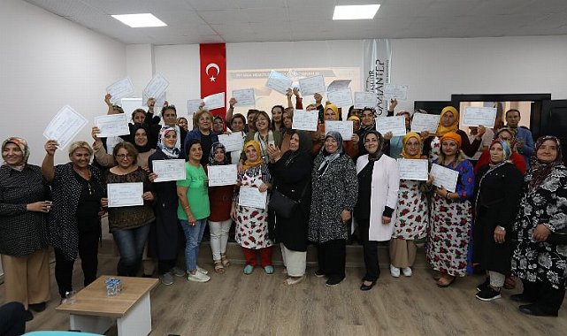 Gaziantep'te 95 kadın girişimci sertifikalandı