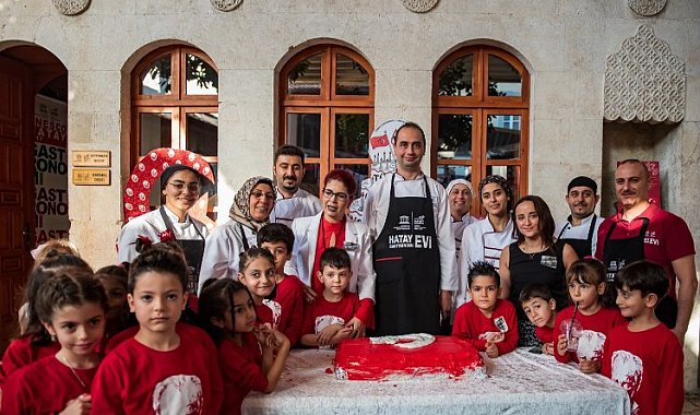 Hatay Gastronomi Evi'nde 29 Ekim coşkusu