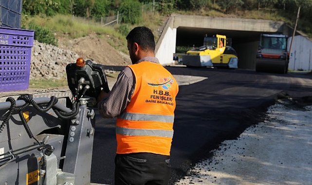 Hatay'dan Payas'a 2,5 kilometrelik asfalt
