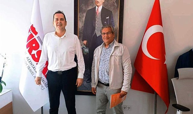 Hüseyin Aykurt, Rıza Perçin'i ziyaret etti