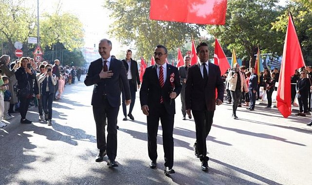 İnegöl'de Cumhuriyet'in 99'uncu yılına özel kutlama