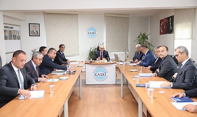 KASKİ'de yatırım toplantısı