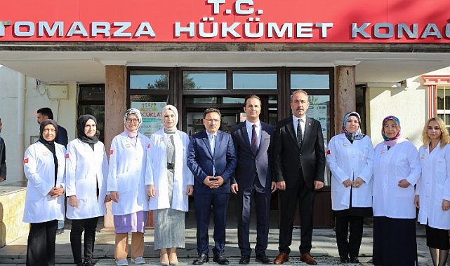 Kayseri Valisi'nden Tomarza çıkarması