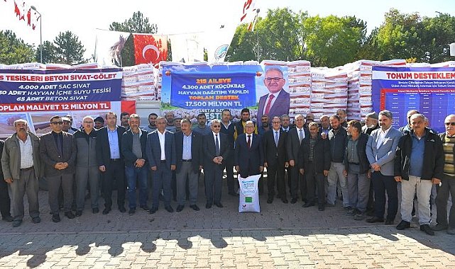 Kayseri'den tarıma 226 milyon liralık yatırım