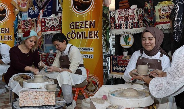 Kocaeli'de kadınlar eğleniyor, çocuklar oynuyor