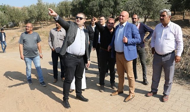 Manisa Matdere'de 'sulu tarım' hazırlığı