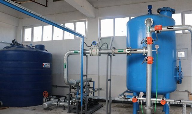 Manisa Saruhanlı'da sağlıklı içme suyuna sağlıklı depo