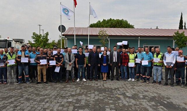 Manisa'da eğitimli personel sertifikalandı