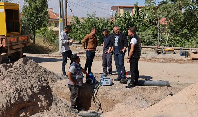Nevşehir alt yapı çalışmalarına yoğunlaştı