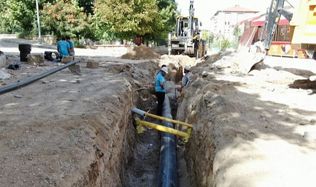 Nevşehir'de altyapı mesaisi tam gaz