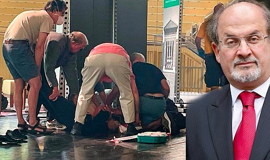Salman Rüşdi Bir  Gözünü Kaybetti