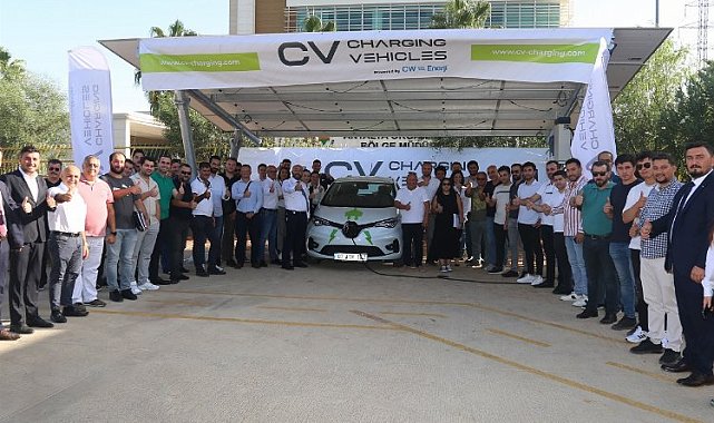 Şarj istasyonunda ilk diploma CV Charging Vehicles'den