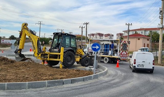 Tekirdağ'da yol güvenlik çalışmaları tam gaz