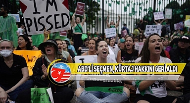 5 Eyalette Seçmen, Kürtaj Hakkını Koruma Altına Aldı