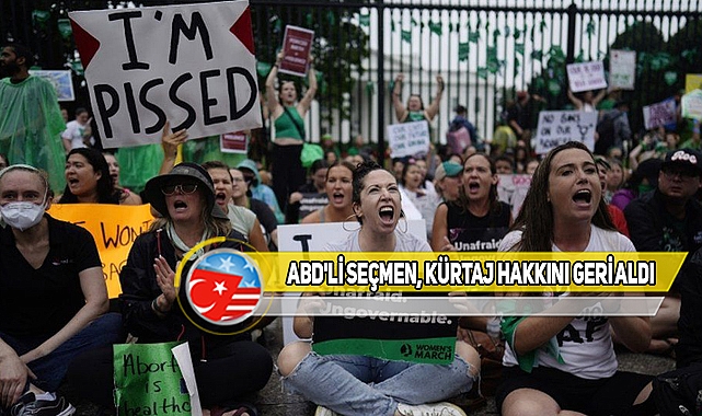 5 Eyalette Seçmen, Kürtaj Hakkını Koruma Altına Aldı