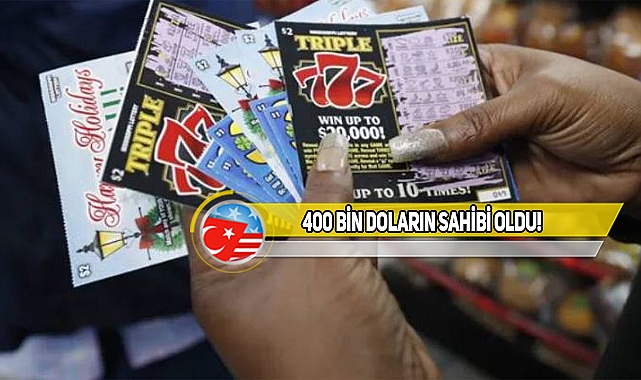 ABD'de Birkaç Günde İki Kez Piyangoyu Kazandı
