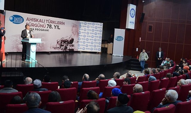 Ahıska Sürgünü'nün 78. yılı Bursa Yıldırım'da anıldı