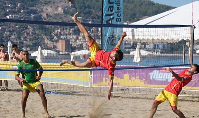 Alanya'da Footvolley Dünya Kulüpler Kupası coşkusu