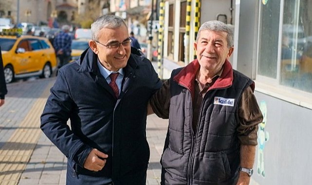 Alim Işık'tan esnaf ziyareti