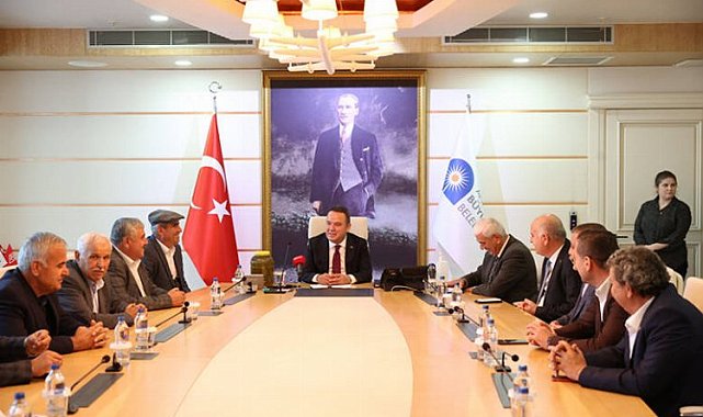 Başkan Böcek'ten ziraat odalarına büyük destek