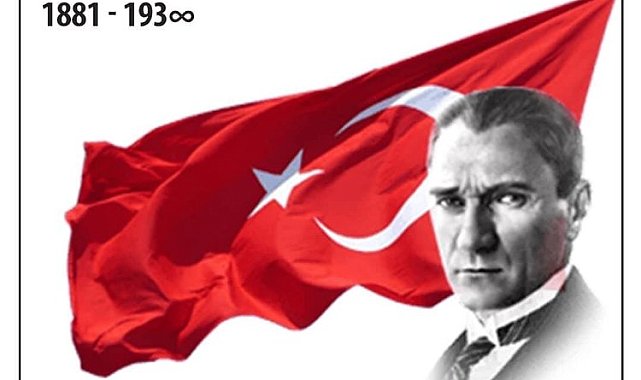 Gazi Mustafa Kemal Atatürk'ü rahmet, minnet ve saygıyla anıyoruz
