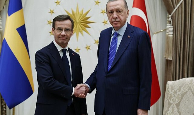 İsveç Başbakanı Kristersson Ankara'da