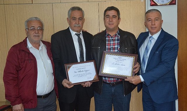İzmir Tire'de örnek şoför ödüllendirildi