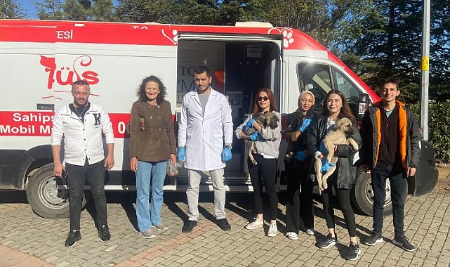 İzmit'te Patibüs can dostlarını aşıladı