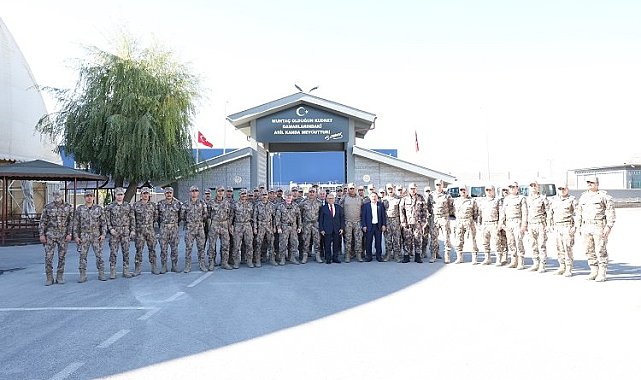 Kayseri protokolünden PÖH timlerine uğurlama