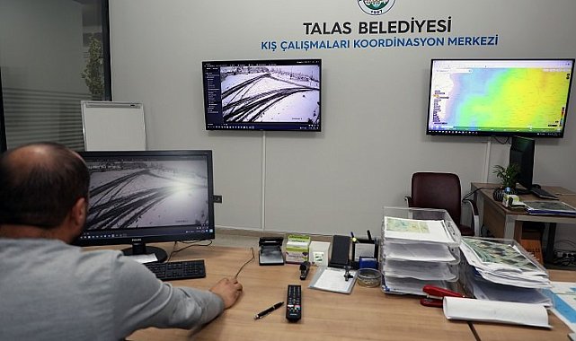 Kayseri Talas kışa hazır