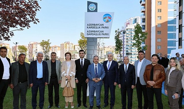 Kayseri Talas'ta Azerbaycan'a özel açılış