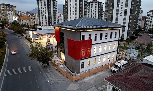 Kayseri Talas'ta Kızılay'a yeni bina
