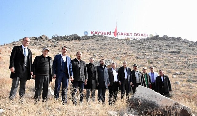 KTO yönetimi hatıra ormanına fidan dikti