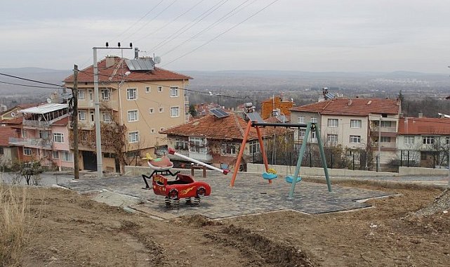 Kütahya'da Okçu Mahallesi'ne yeni park