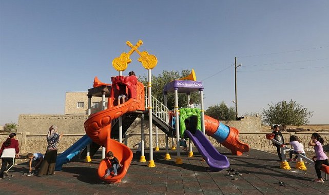 Mardin'de 'Her Köye Çocuk Parkı' yaygınlaşıyor