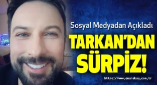 Megastar Tarkan'dan sevenlerine sürpriz!
